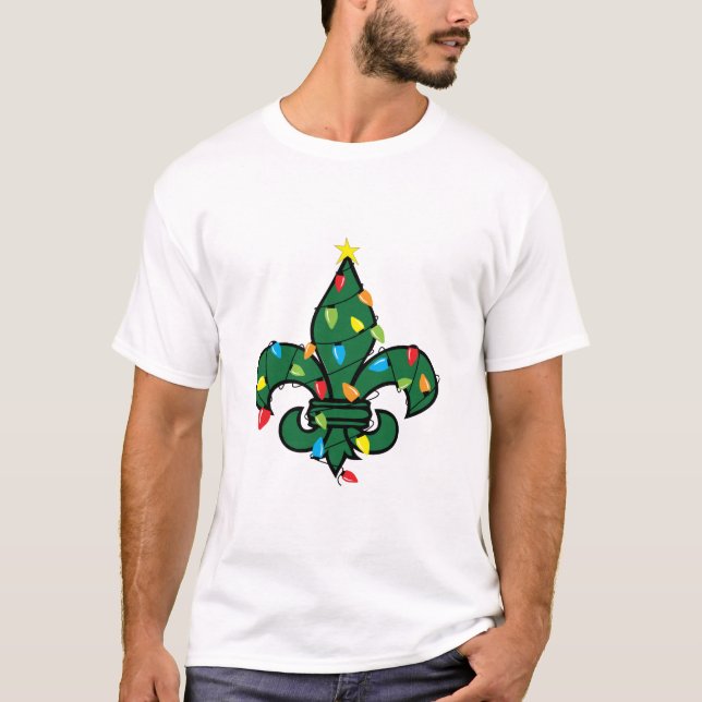 Camiseta Fleur De Lis Natal (Frente)