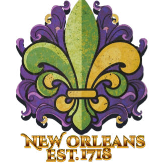 Camiseta Fleur-de-lis New Orleans 1718