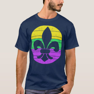 Camiseta fleur de lis para comemoração do carnaval