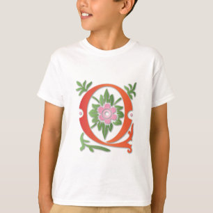 Camiseta Fleur-de-lis Q Monograma