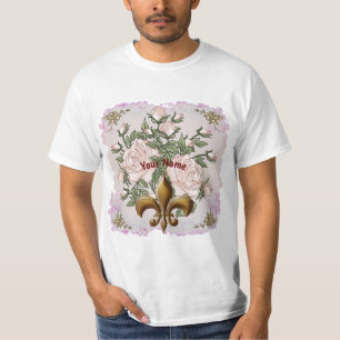 Camiseta Fleur De Lis - Rosa