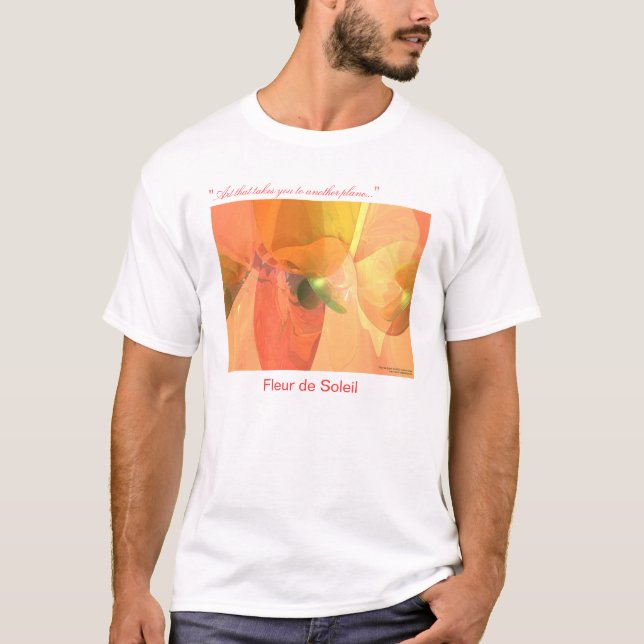 Camiseta Fleur de Soleil T-shirt (Frente)