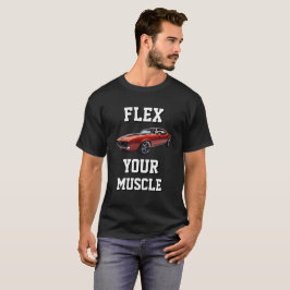 Camiseta FLEX A SUA Novidade do Design gráfico MUSCULAR
