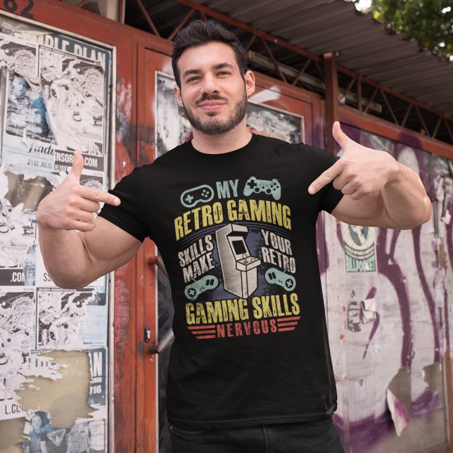 Camiseta Flex de capacidades de jogos retrorreflectores - J (Criador carregado)