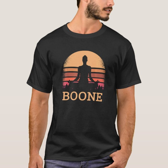 Camiseta Flexibilidade da Malhação do Boone North Carolina  (Frente)