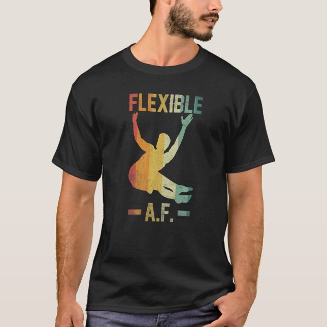 Camiseta Flexibilidade do esporte de dança da Capoeira (Frente)