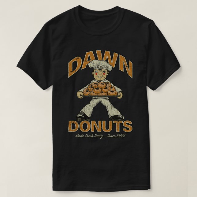 Camiseta Flint Michigan Dawn Rosquinha (Frente do Design)
