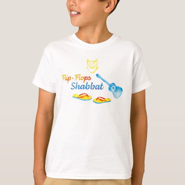 Camiseta Flip-Flops Shabbat (Frente)
