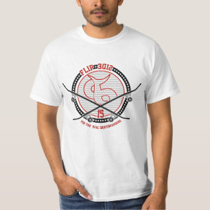 Camiseta Flip Side For The Real Skateboarders