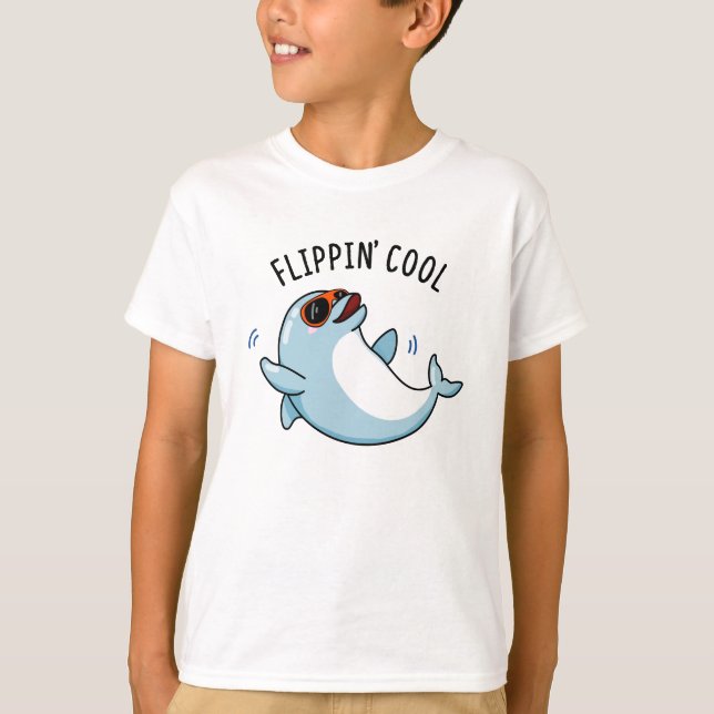 Camiseta Flippin Legal Dolphin Pun (Frente)