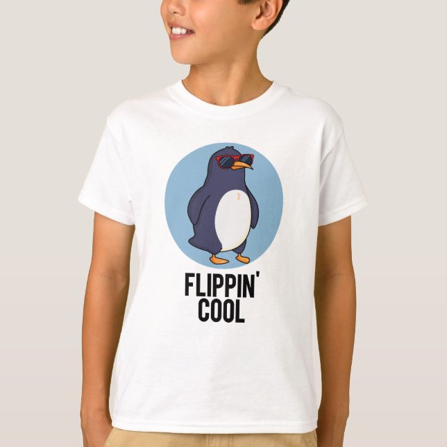 Camiseta Flippin Legal Funny Penguin Pun (Frente)