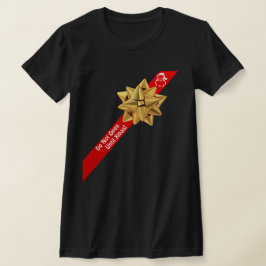 Camiseta Flirty Engraçado Não Abre Até O Natal