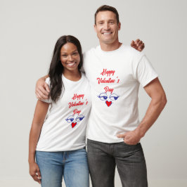 Camiseta Flirty Feliz dia de os namorados