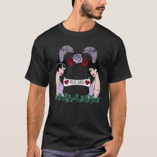 Camiseta Flirty Queer Flapper Girls Retro Lgb