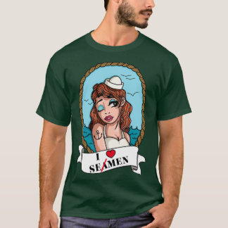 Camiseta Flirty Sailor Girl