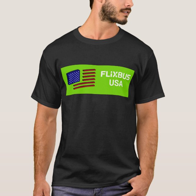 Camiseta Flixbus T-Shirt (Frente)
