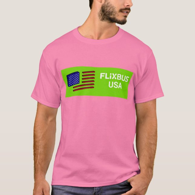 Camiseta Flixbus T-Shirt (Frente)