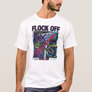 Camiseta Flock Off Privacy | Anti Vigilância