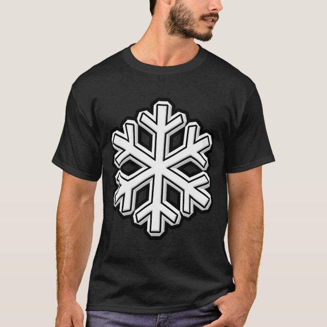 Camiseta Floco de neve (Frente)