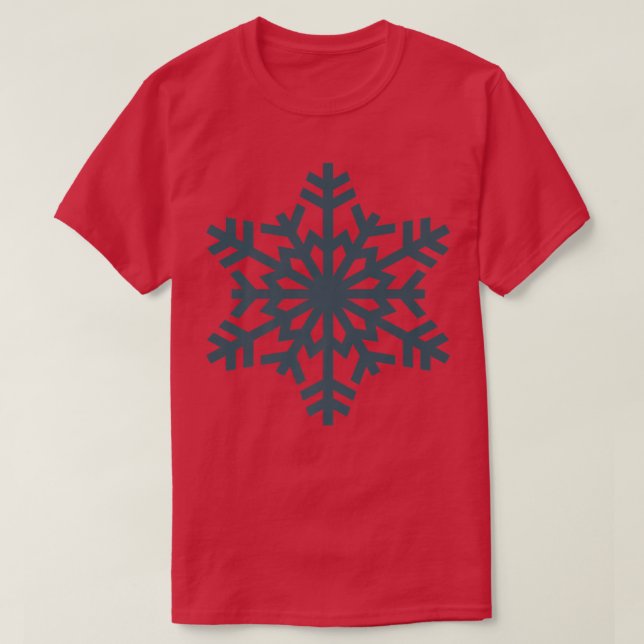 Camiseta Floco de neve (Frente do Design)