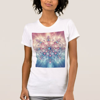Camiseta Floco de Neve de Cristal Starlight — Mandala de Pe