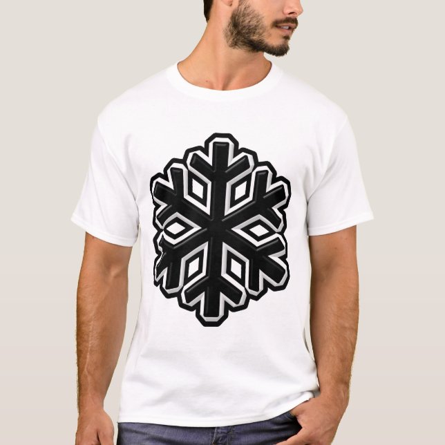 Camiseta Floco de neve de ferro (Frente)