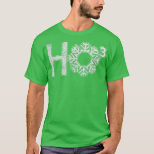 Camiseta Floco De Neve De Natal Trendy Para A Terceira Potê