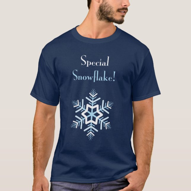 Camiseta Floco de neve especial! (Frente)