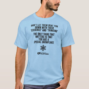 Camiseta Floco de neve especial: T-shirt maquinado dos