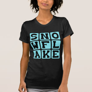 Camiseta Floco de neve, Floco de neve único
