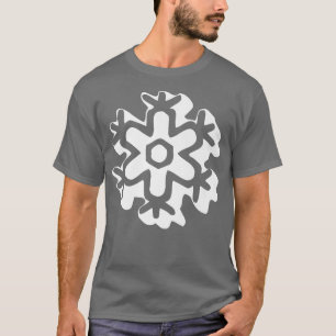 Camiseta Floco de Neve Retro Groovy 