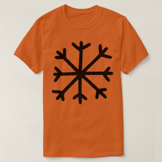 Camiseta Floco de neve Winter (Frente do Design)