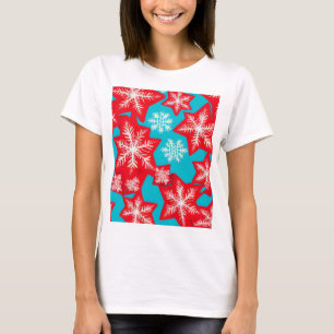 Camiseta Flocos de neve