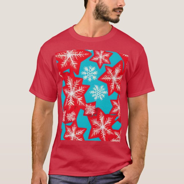 Camiseta Flocos de neve (Frente)