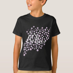 Camiseta Flocos de neve acreditados/de inverno