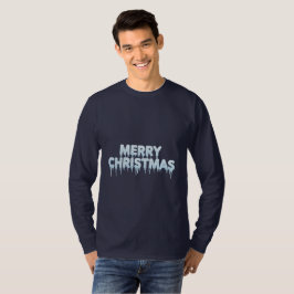Camiseta Flocos de Neve de Natal