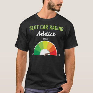 Camiseta Flocos de slot para carro de vício