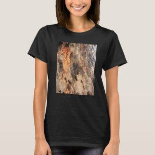 Camiseta Flocos Exfoliantes Da Casca Da Árvore De Eucalipto