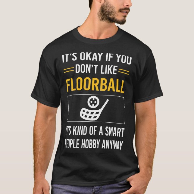 Camiseta Floorball do Smart Pessoas (Frente)