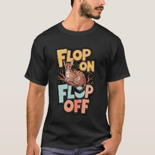 Camiseta Flop Off Flop Off Caracal Gato Big Floppa