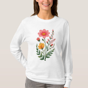 Camiseta Flor