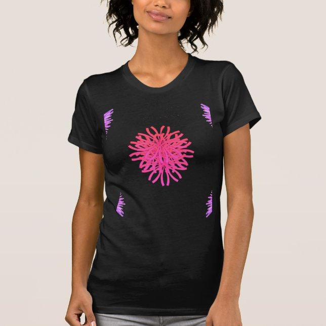 Camiseta flor  (Frente)