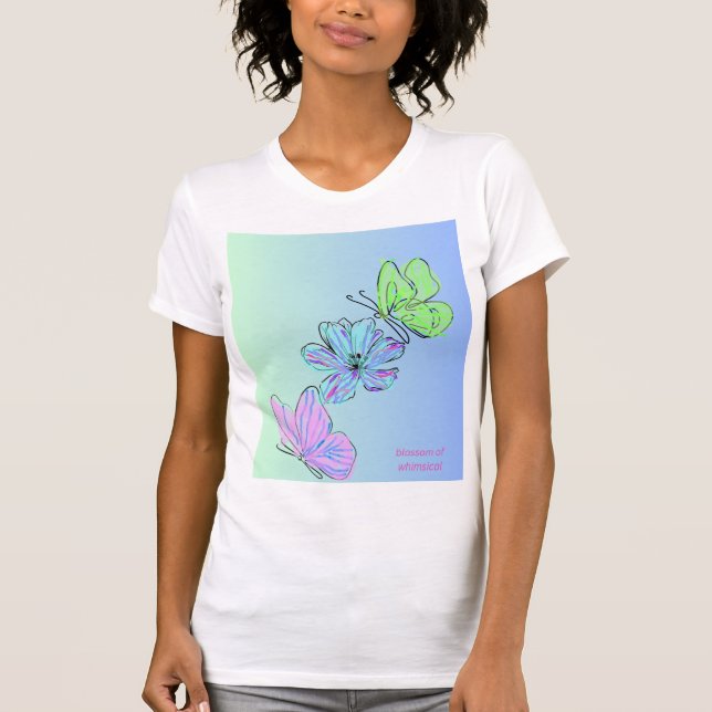 Camiseta flor (Frente)