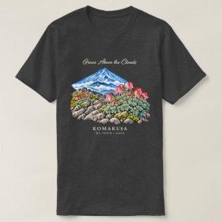 Camiseta Flor Alpina Komakusa – Cor escura