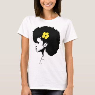 Camiseta Flor Amarelo