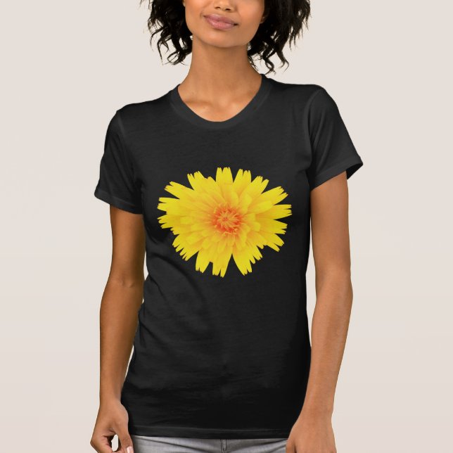 Camiseta Flor Amarelo (Frente)