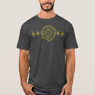Camiseta Flor Amarelo Florista Flor Flor Borrão