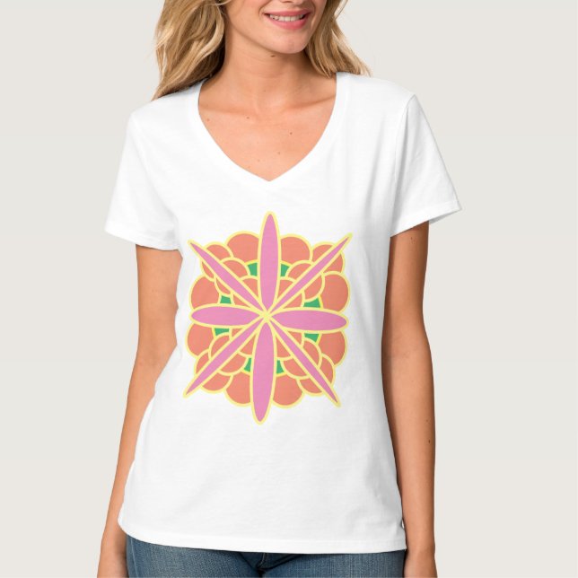 Camiseta Flor Art (Frente)