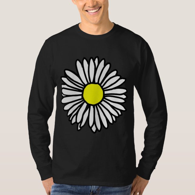 Camiseta Flor Bloom Daisy (Frente)