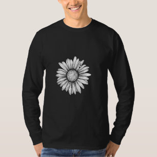 Camiseta Flor Bonita Com Teia De Abelhas Para O Jardineiro